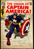 Captain America #109 Marvel 1969 (FN-/FN) Origin Retold! Classic Cover