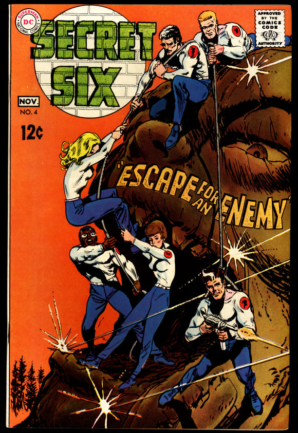 Secret Six Volume 1 #4 DC Comics 1968 (VF) Escape For An Enemy