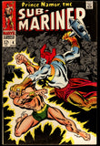 Sub Mariner #4 Marvel 1968 (VG+) Attuma Battle Cover!