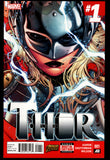 Thor #1 2014 (NM+) Jane Foster Becomes New Thor!