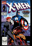 Uncanny X-Men #268 Marvel 1990 (VF/NM) Iconic Cover Art by Jim Lee