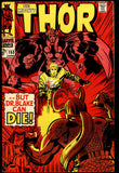 Thor #153 FN+ (1968) Jack Kirby cover.