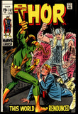 Thor #167 FN+ (1969) Loki cover! John Romita cover!