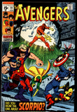 Avengers #72 FN (1970) 1st appearance of Zodiac!