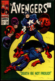 Avengers #56 Marvel 1968 (FN+) Buscema Cover! Death of Bucky Barnes
