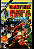 Giant-Size Master of Kung Fu #4 FN- (1975) Tiger Claw Appearance!