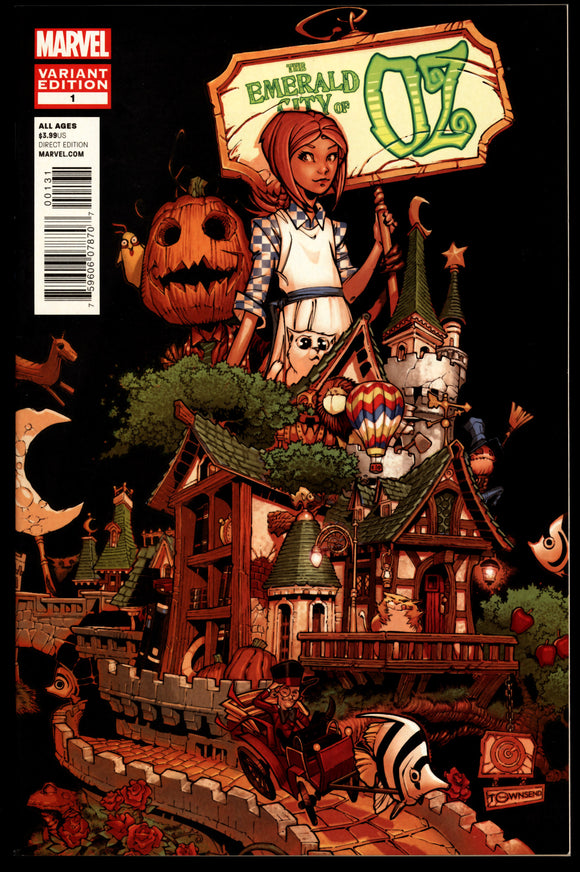 Emerald City of OZ #1 NM- (2013) Chris Bachalo 1:50 Variant HTF RARE!!