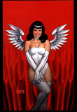 Bettie Page #3 Dynamite 2017 (NM) Joseph Michaels Linsner Virgin Cover