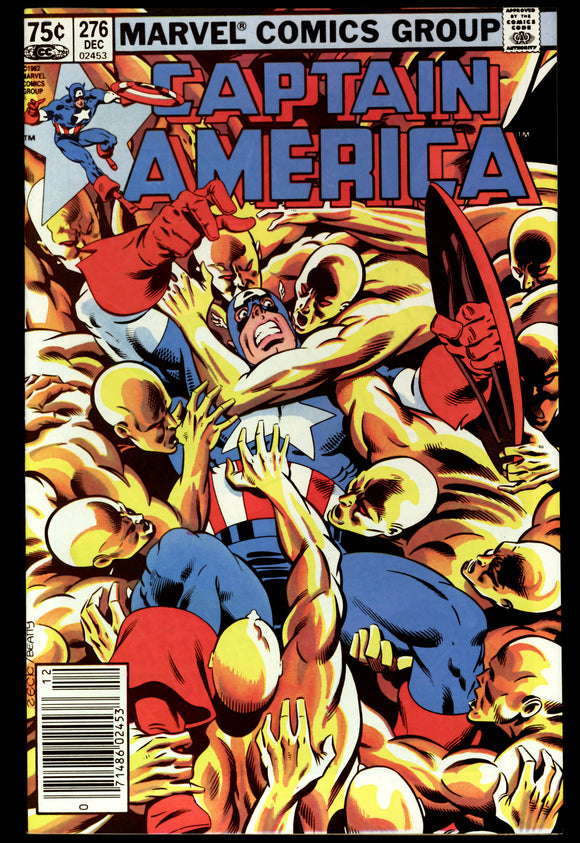 Captain America #276 1982 (NM+) Identity of Baron Zero Revealed! CPV!