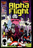 Alpha Flight #33 1986 (NM-) 1st App of Yuriko Oyama as Lady Deathstrike