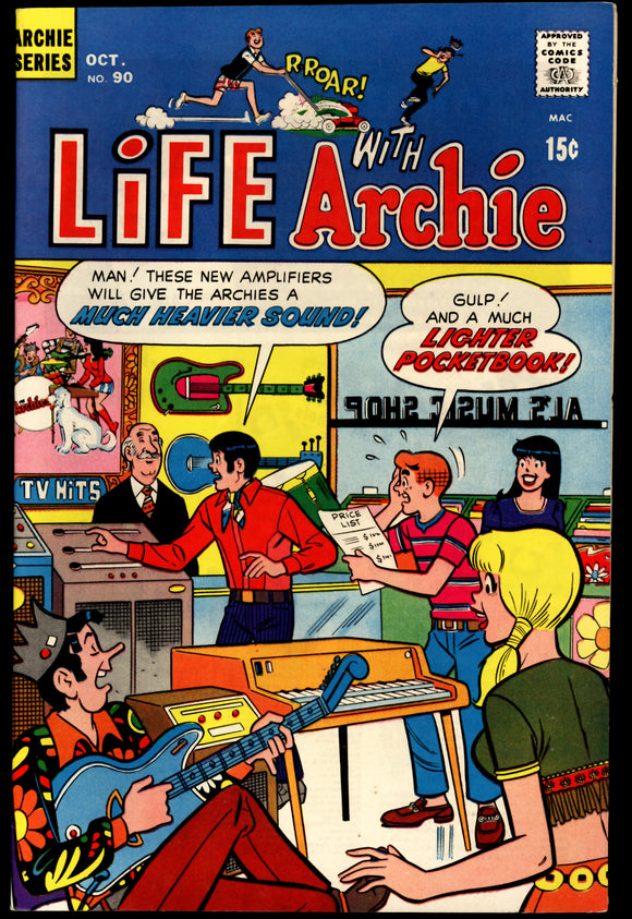 Life with Archie #90 Archie Comics 1969 High Grade – Ultimate Key Issue ...