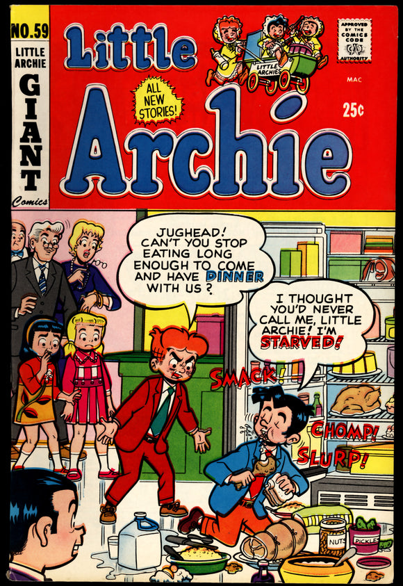 The Adventures of Little Archie #59 Archie Comics 1970 High Grade ...