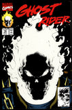 Ghost Rider #15 Marvel 1991 (NM-) Glow in the Dark Cover!
