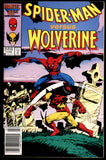 Spider-Man vs. Wolverine #1 Marvel 1987 (NM-) NEWSTAND!
