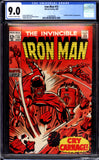 Iron Man #13 CGC 9.0 (1969)  Bottom right corner slight damaged!
