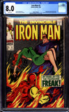 Iron Man #3 CGC 8.0 (1968) Happy Hogan Becomes the Freak!
