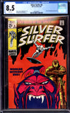 Silver Surfer #6 CGC 8.5 (1969) Tales of the Watcher Backup Story!