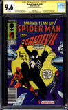Marvel Team-Up #141 CGC 9.6 (1984) Signed Art Adams! Newsstand!