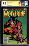 Wolverine Limited Series #4 CGC 9.6 (1982) Signed by Frank Miller! C.P.V.