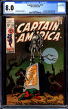 Captain America #113 CGC 8.0 (1969) Classic Steranko cover and story!