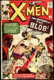 X-Men #7 GD/VG (1964) 1st app. of Cerebro! 2nd app. of Blob!