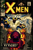 X-Men #25 FN- (1966) 1st app. of El Tigre!