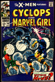 X-Men #48 VG+/FN (1968) X-Men battle cover.