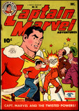 Captain Marvel Adventures #50 FN- (1945) Golden Age Fawcett comic!