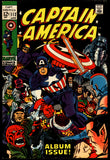 Captain America #112 Marvel 1969 (FN/VF) Origin Retold! Jack Kirby