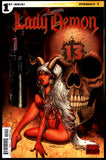 Lady Demon #1 Dynamite 2014 (NM+) Cover A Good Girl Art