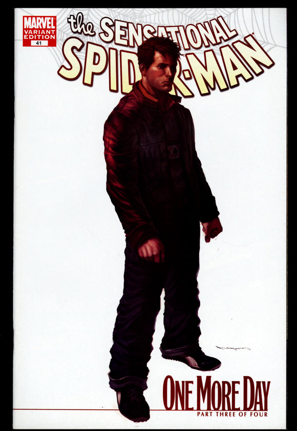 Sensational Spider-Man #41 2007 Variant Edition One More Day Part 3 of 4
