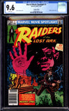 Marvel Movie Spotlight #1 CGC 9.6 (1982) Highest Graded Copy! CPV!