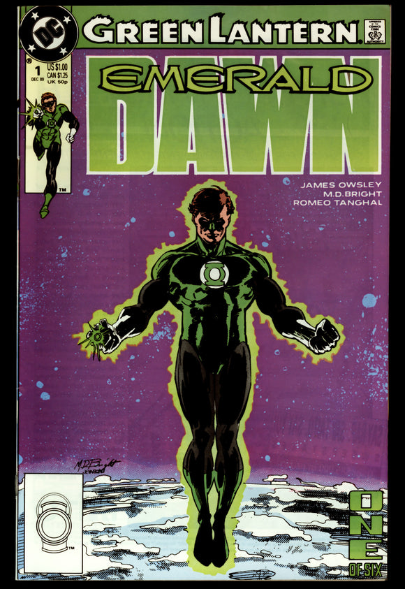 Green Lantern Emerald Dawn #1-6 DC 1989 Emerald Dawn Complete Set