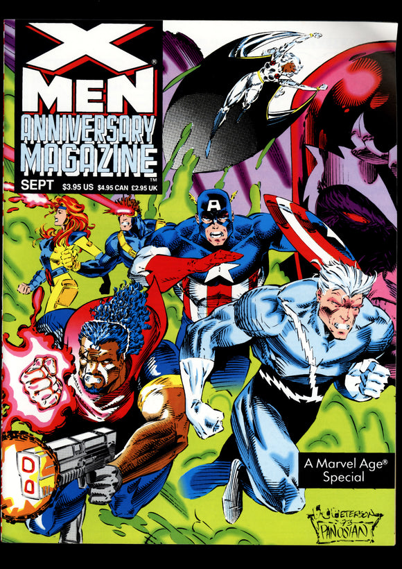 X-Men Anniversary Magazine #1 Marvel 1991 Large Format