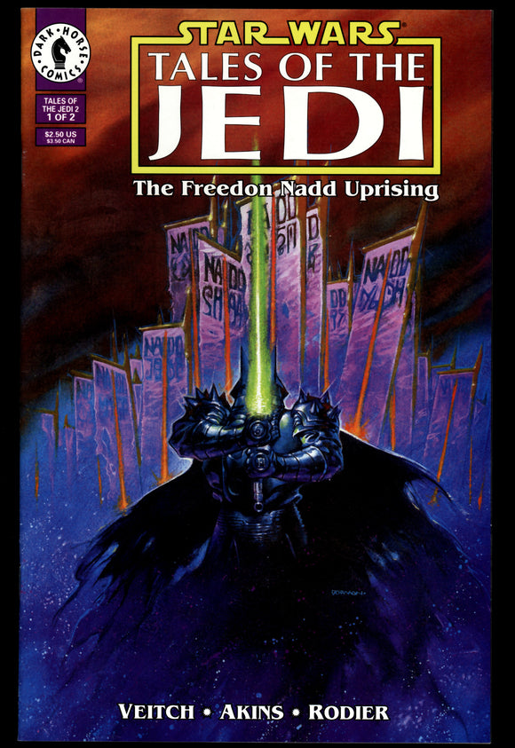 Star Wars Tales of the Jedi The Freedon Nadd Uprising #1-2 1994 (NM) Set