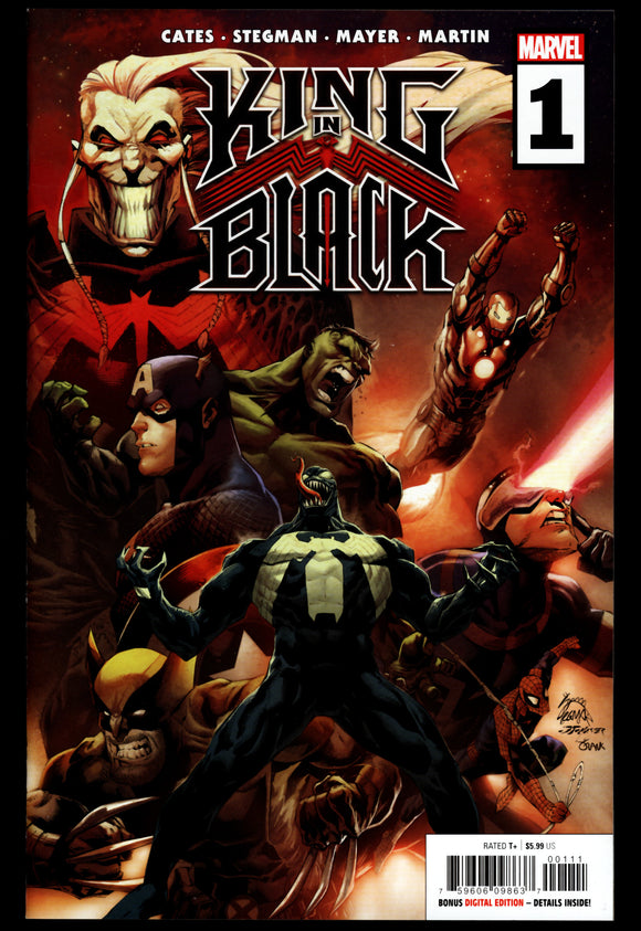 King In Black #1-5 Marvel 2020 (NM+) Complete Set