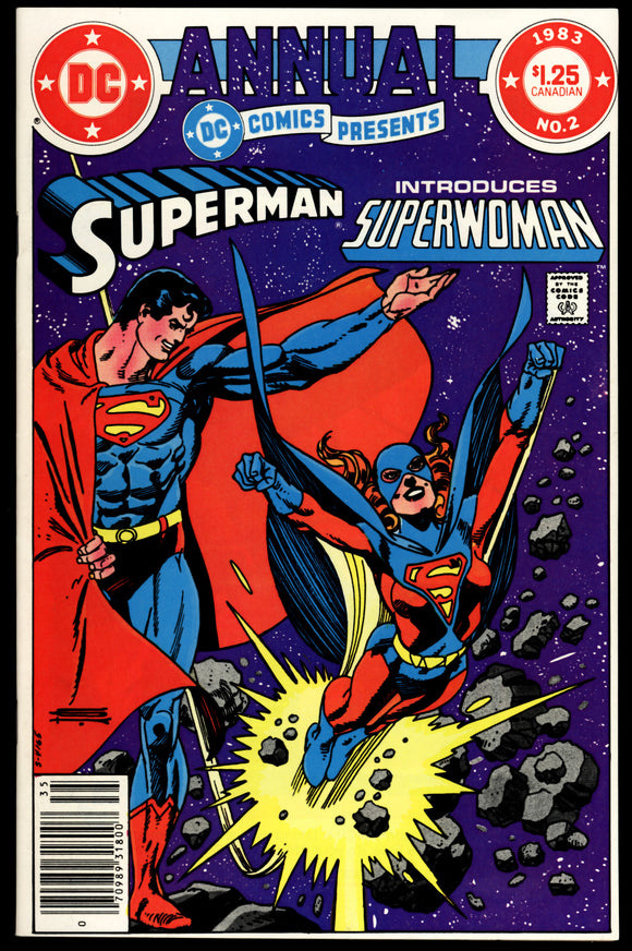 DC Comics Presents Annual #2 1983 (NM) 1st App. Superwoman! CPV!