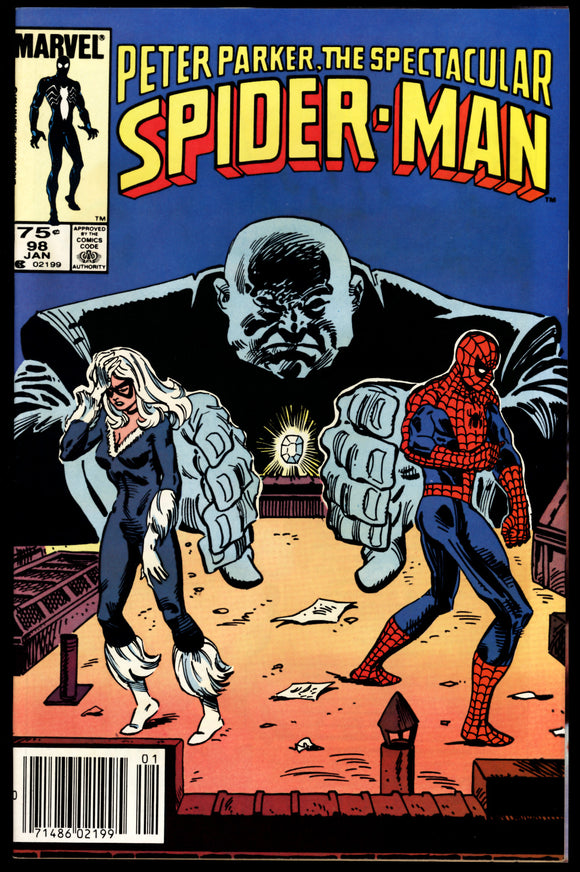 Spectacular Spider-Man #98 Marvel 1985 (NM-) Canadian Price Variant!