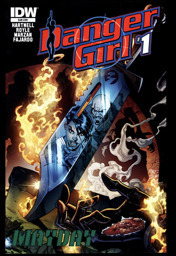 Danger Girl: Mayday #1-4 IDW 2014 (NM) Variant Cover Complete Set