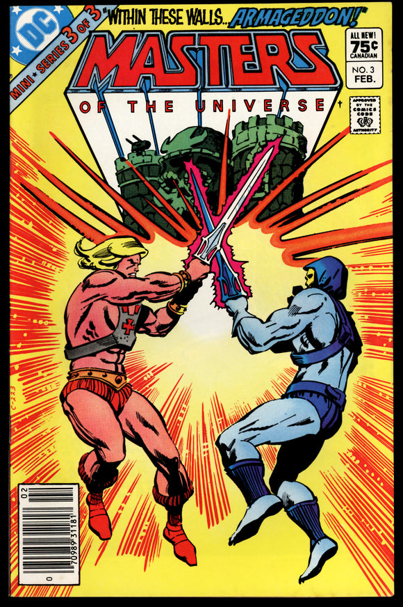 Masters of the Universe #3 Star Comics 1986 (VF+) Canadian Price Variant