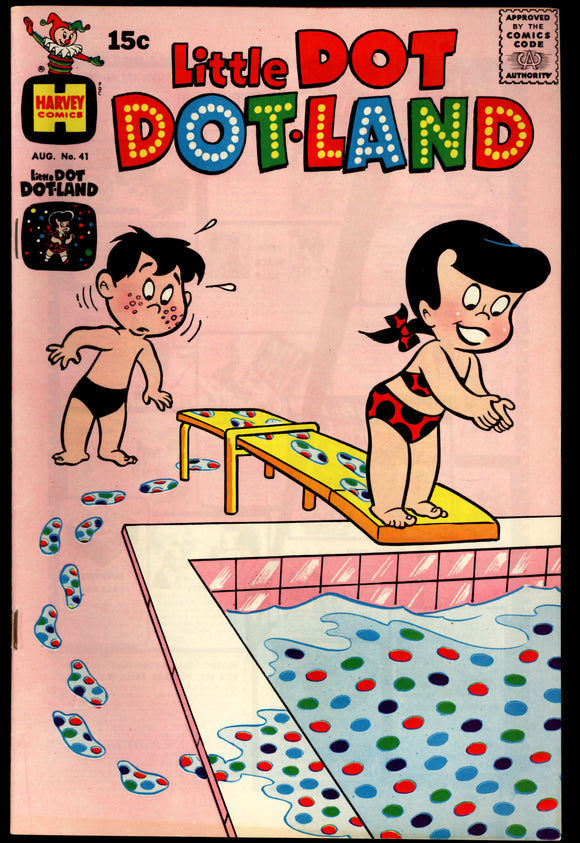 Little Dot Dotland #41 Harvey 1969 (NM-) Warren Kremer Cover Art