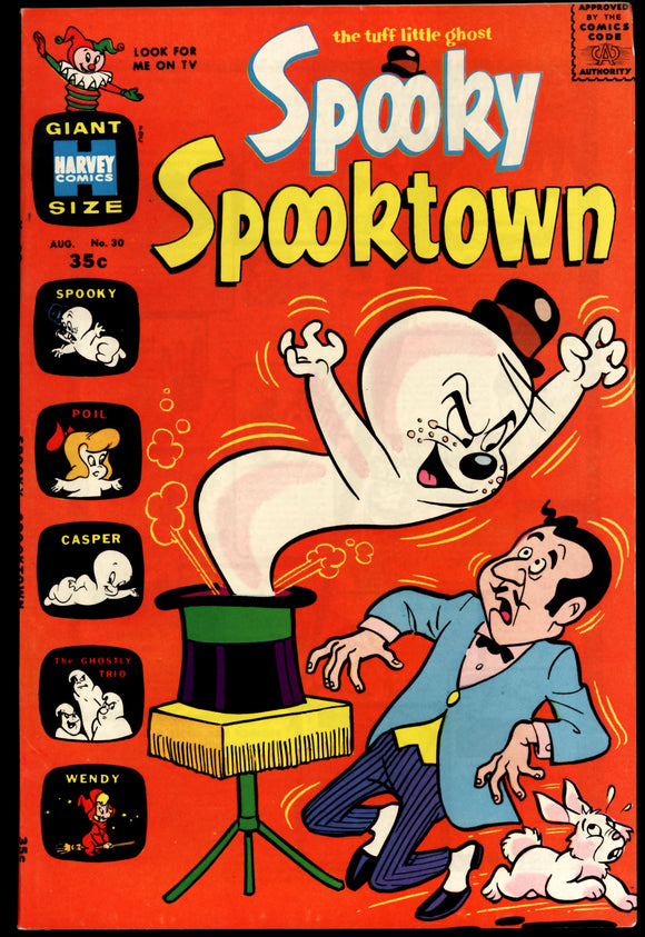 Spooky Spooktown #30 Harvey 1969 (VF/NM) Giant Size