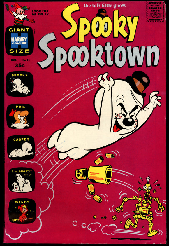 Spooky Spooktown #31 Harvey 1969 (VF/NM) Giant Size