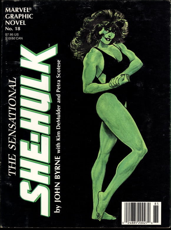 Marvel Graphic Novel #18 1985 (VG/FN) Sensational She-Hulk NEWSSTAND