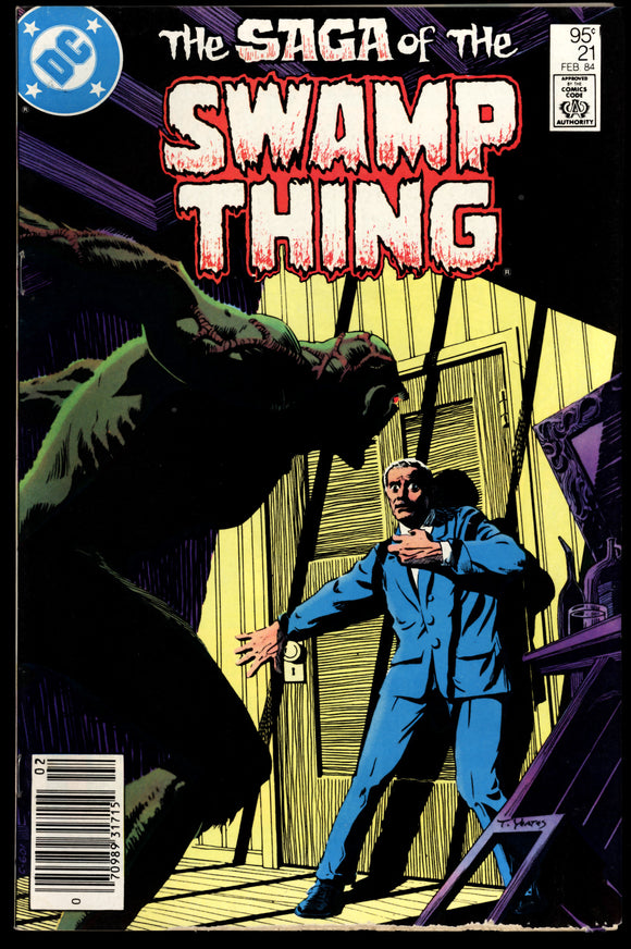 Saga of the Swamp Thing #21 FN+ New Origin of Swamp Thing! CPV!