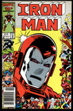 Iron Man #212 Marvel 1986 (NM-/NM) 25th Anniversary! NEWSSTAND!
