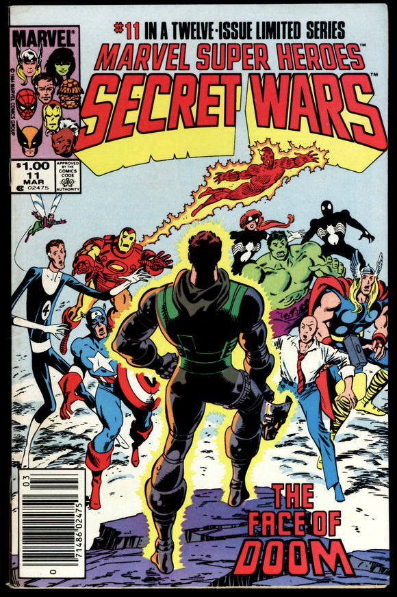Marvel Super Heroes Secret Wars #9 1985 (VF-) Canadian Price Variant