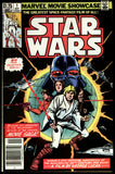 Marvel Movie Showcase #1 1982 (VF+) Star Wars Adaptation! NEWSSTAND!