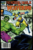 Incredible Hulk & Wolverine #1 1986 (NM-) Reprint - NEWSSTAND!
