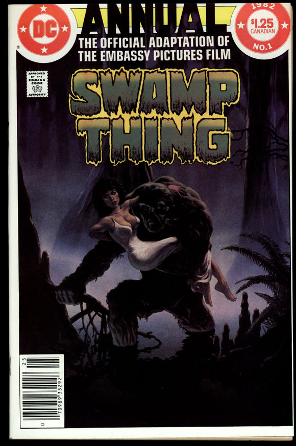 Swamp Thing Annual #1 DC 1982 (NM+) Canadian Price Variant